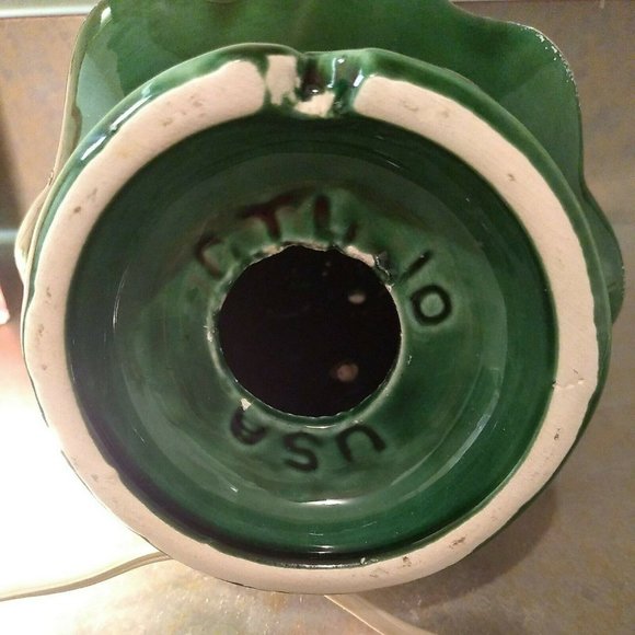 Ceramic Lighted Christmas Tree Vintage 10" Marcia Inspirations Trim n Glo CTL-10 - Picture 7 of 9